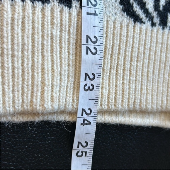 Anthropologie Floral Pop Embroidered Sweater BLUE MOTIF SZ S NEW - Picture 13 of 13